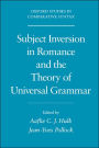 Subject Inversion in Romance and the Theory of Universal Grammar