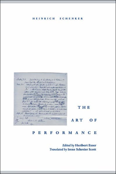 The Art of Performance