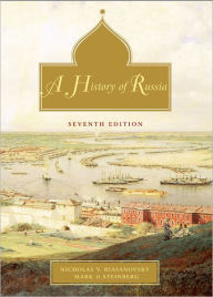 Title: A History of Russia / Edition 7, Author: Nicholas V. Riasanovsky