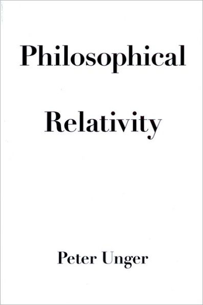 Philosophical Relativity