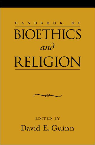 Handbook of Bioethics and Religion