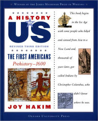 Title: The First Americans: Prehistory-1600 (A History of US Series #1), Author: Joy Hakim