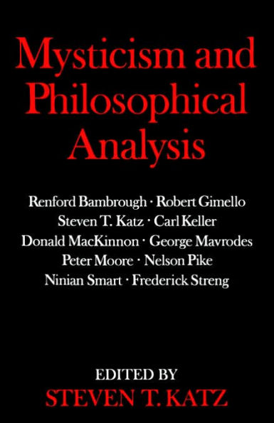 Mysticism and Philosophical Analysis / Edition 1