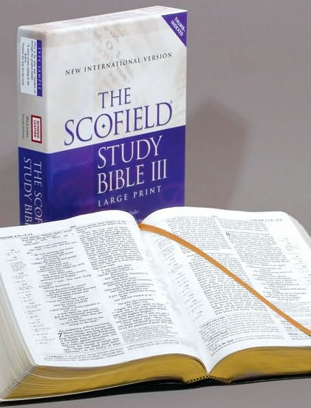 The Scofield® Study Bible III, Large Print, NIV