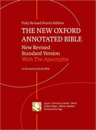 Title: The New Oxford Annotated Bible with Apocrypha, Author: Oxford University Press