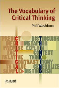 Title: The Vocabulary of Critical Thinking, Author: Phil Washburn