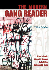 Title: The Modern Gang Reader / Edition 3, Author: Arlen Egley