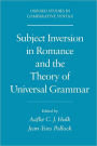 Subject Inversion in Romance and the Theory of Universal Grammar