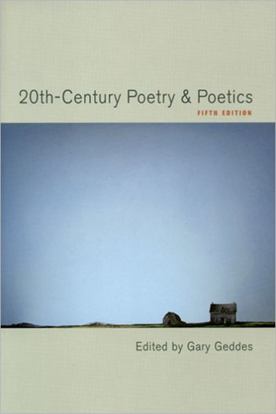 20th-Century Poetry and Poetics