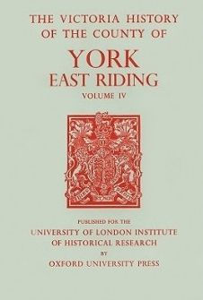 A History of the County of York East Riding: Volume IV
