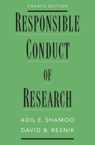 Title: Responsible Conduct of Research, Author: Adil E. Shamoo