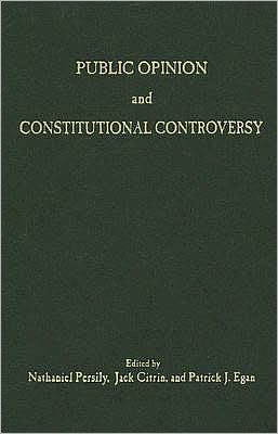 Public Opinion and Constitutional Controversy