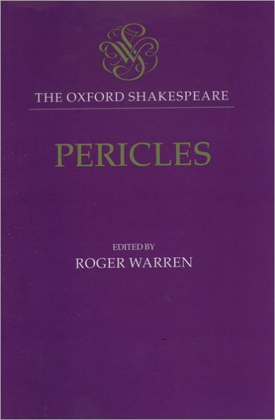 Pericles: The Oxford Shakespeare