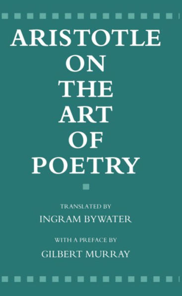 On the Art of Poetry / Edition 1