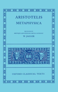 Title: Metaphysica, Author: Aristotle