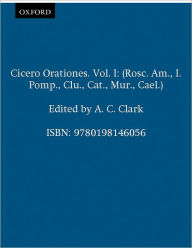 Title: Orationes, Author: Cicero