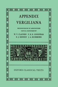 Title: Appendix Vergiliana, Author: W V Clausen