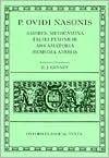 Title: Amores, Medicamina Faciei Femineae, Ars Amatoria, Remedia Amoris / Edition 2, Author: Ovid