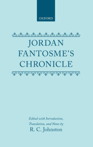 Title: Jordan Fantosme's Chronicle, Author: R. C. Johnston