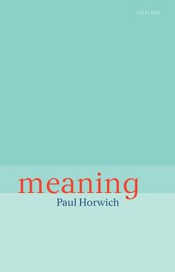 Meaning / Edition 1