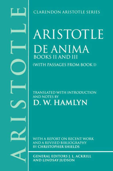 De Anima / Edition 2