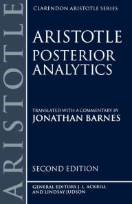 Title: Posterior Analytics / Edition 2, Author: Aristotle