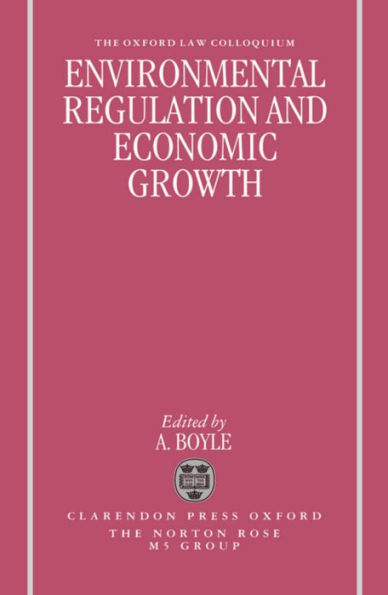 Environmental Regulation and Economic Growth