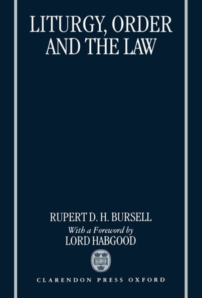 Liturgy, Order and the Law