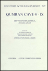 Title: Qumrân Cave 4: Deuteronomy, Joshua, Judges, Kings / Edition 1, Author: Eugene Ulrich