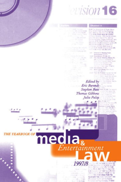 The Yearbook of Media and Entertainment Law