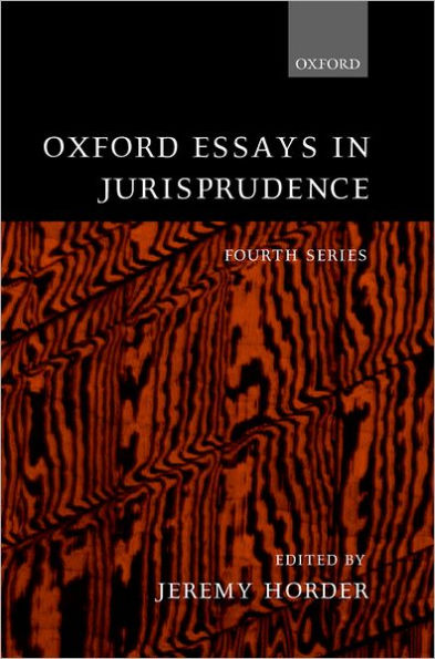 Oxford Essays in Jurisprudence / Edition 4