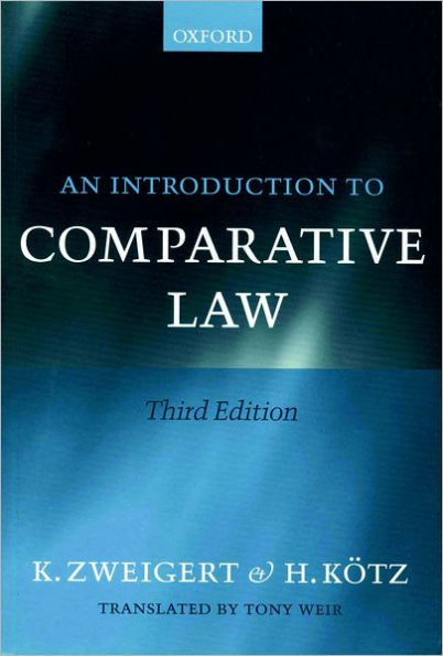 An Introduction to Comparative Law / Edition 3