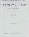 Title: Qumrân Cave 4: 4QInstruction (Sapiential Texts), Author: John Strugnell