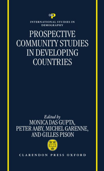 Prospective Community Studies in Developing Countries