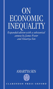 Title: On Economic Inequality / Edition 2, Author: James E. Foster