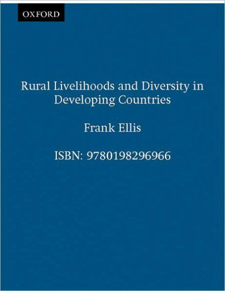 Rural Livelihoods and Diversity in Developing Countries