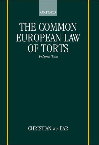 The Common European Law of Torts