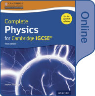 Title: Complete Physics for Cambridge IGCSERG Online Student Book (Third edition), Author: Stephen Pople
