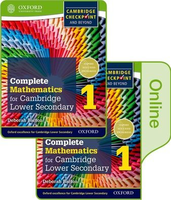 Complete Mathematics for Cambridge Secondary 1 Book 1: Print and Online Student Book