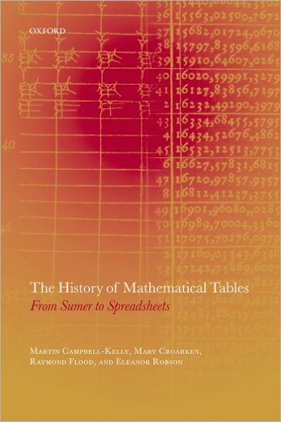 The History of Mathematical Tables: From Sumer to Spreadsheets