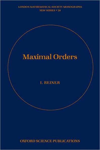 Maximal Orders