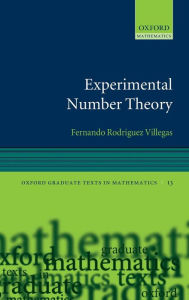 Title: Experimental Number Theory, Author: Fernando Villegas