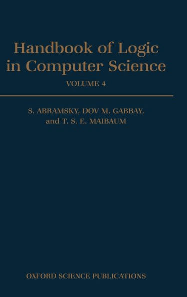 Handbook of Logic in Computer Science: Volume 4: Semantic Modelling