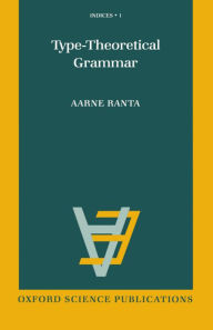 Title: Type-Theoretical Grammar, Author: Aarne Ranta