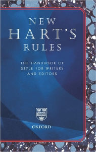 Title: New Hart's Rules: The Handbook of Style for Writers and Editors, Author: USA Oxford University Press