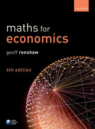 MATHS FOR ECONOMICS 4E