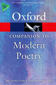 Title: The Oxford Companion to Modern Poetry, Author: Ian Hamilton