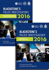 Audio textbook downloads Blackstone's Police Investigators' Manual and Workbook 2016 by Paul Connor, Glenn Hutton, David Johnston, Gavin McKinnon English version 9780198745815 