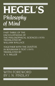 Title: Hegel: Philosophy of Mind / Edition 1, Author: William Wallace