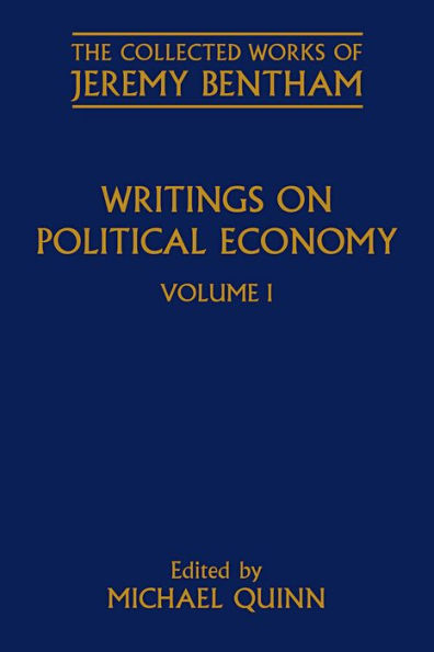 Writings on Political Economy: Volume I